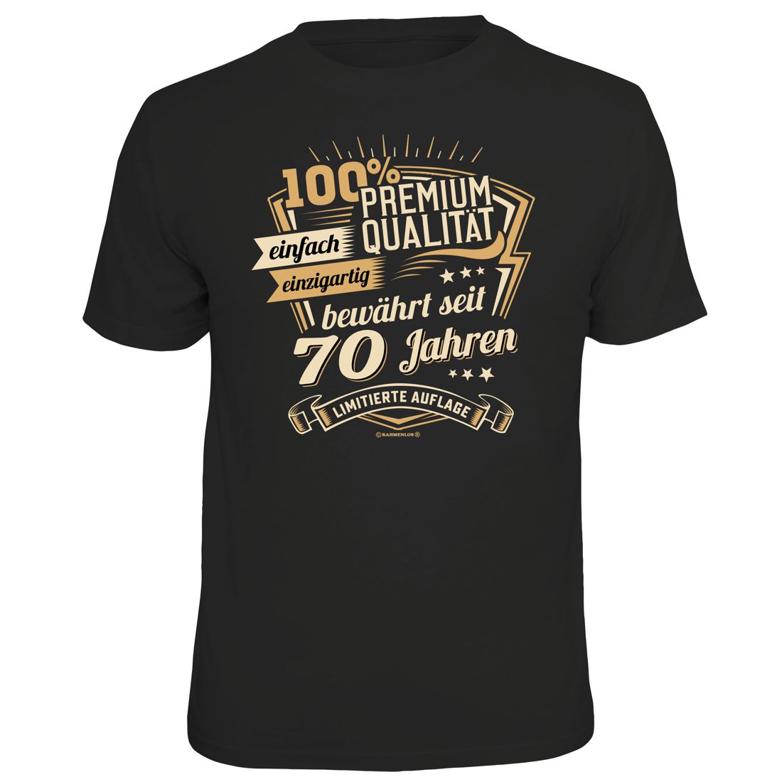 T-Shirt - Geburtstag - 100% Premium-Qualität, bewährt seit 70 Jahren