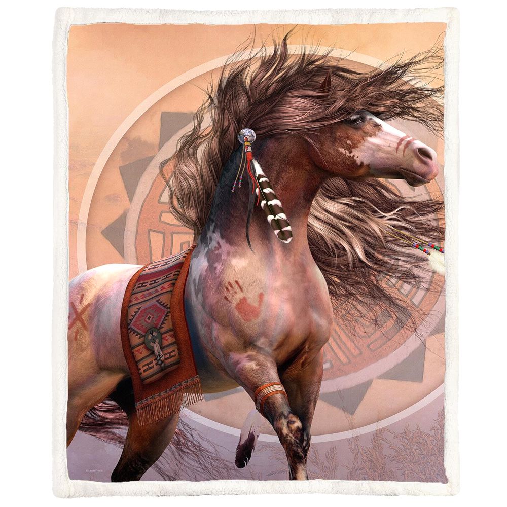 Fleece-Decke - Spirit Warrior, 200 x 150 cm 