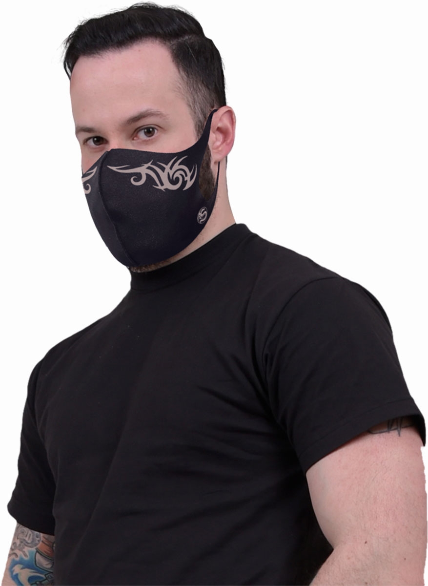Gesichtsmaske / Mund- & Nasenschutz von Spiral - Tribal Mask