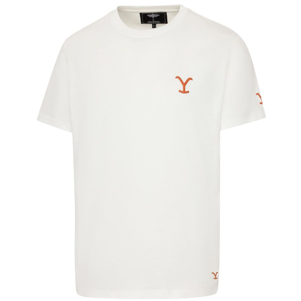 Western Unisex T-Shirt - Yellowstone Collection - Dutton Ranch Brand, Beige