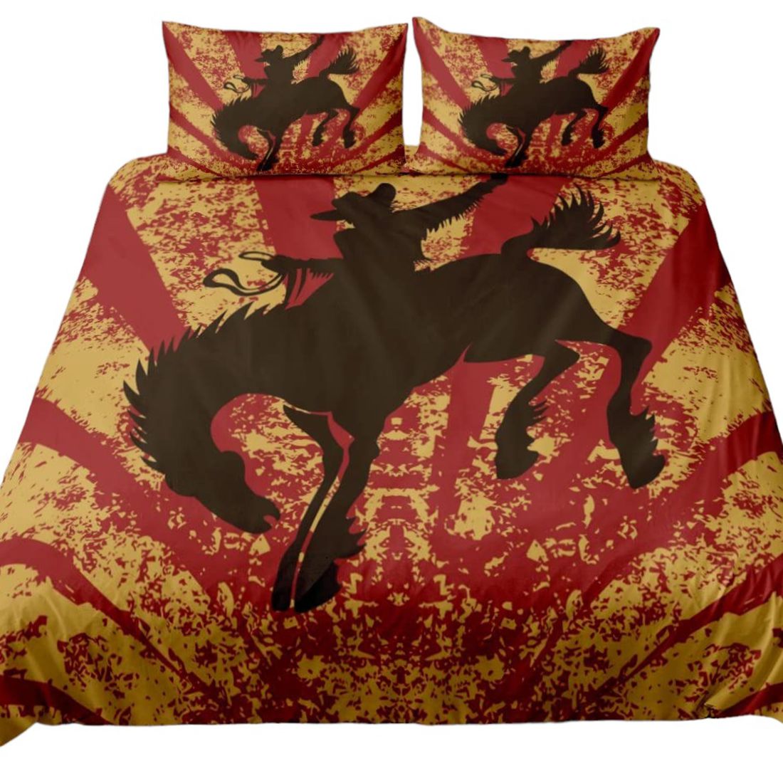 Western-Bettwäsche mit Rodeo-Motiv