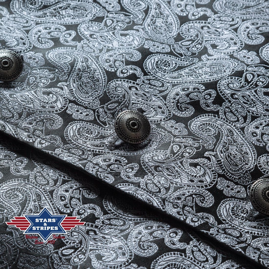 Reduziert - Weste von Stars & Stripes - Clay, Old Style, Größe 3XL