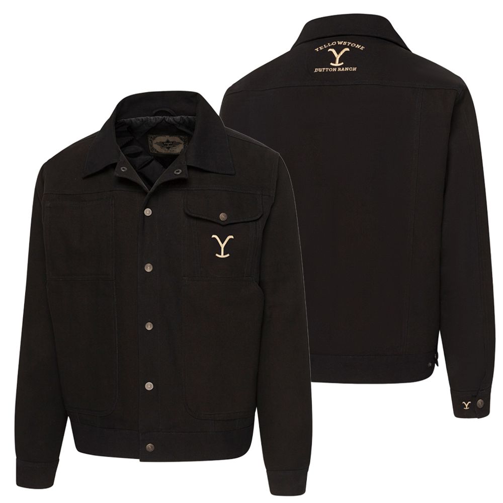 Western-Jacke aus Canvas - Yellowstone Collection - Carter