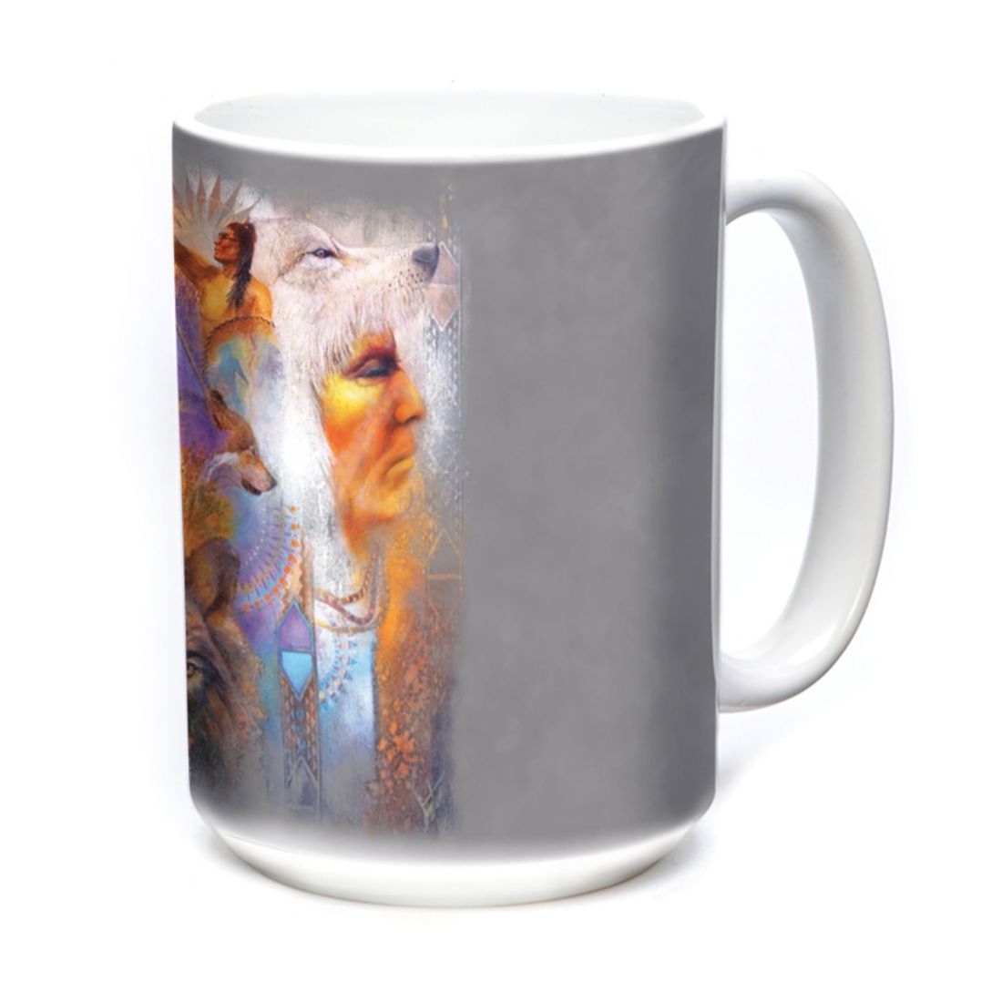 XXL-Tasse von The Mountain - Vision of the Wolf