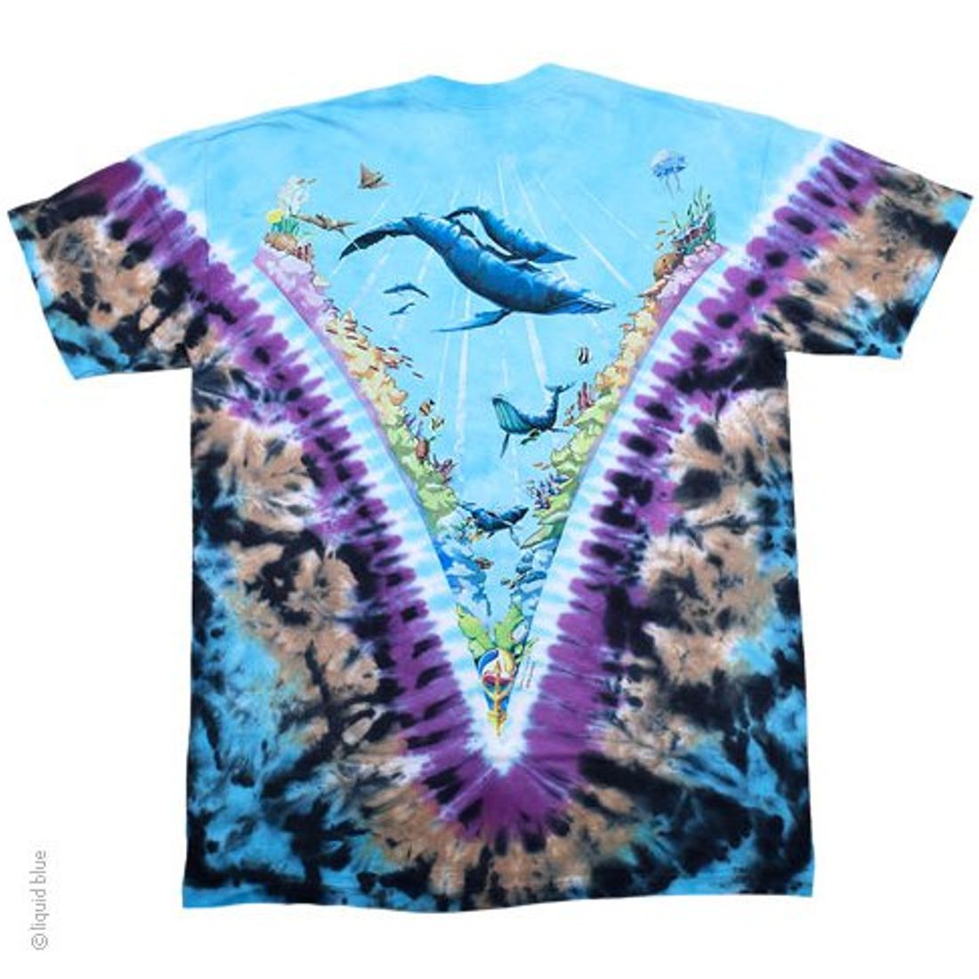 Liquid Blue T-Shirt - Underwater