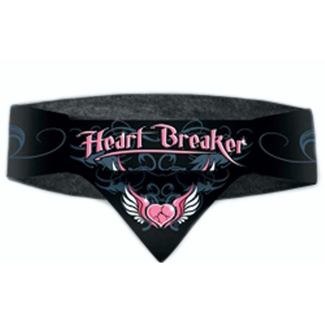 Platinum Ladies Stirnband / Chop Top - Heart Breaker
