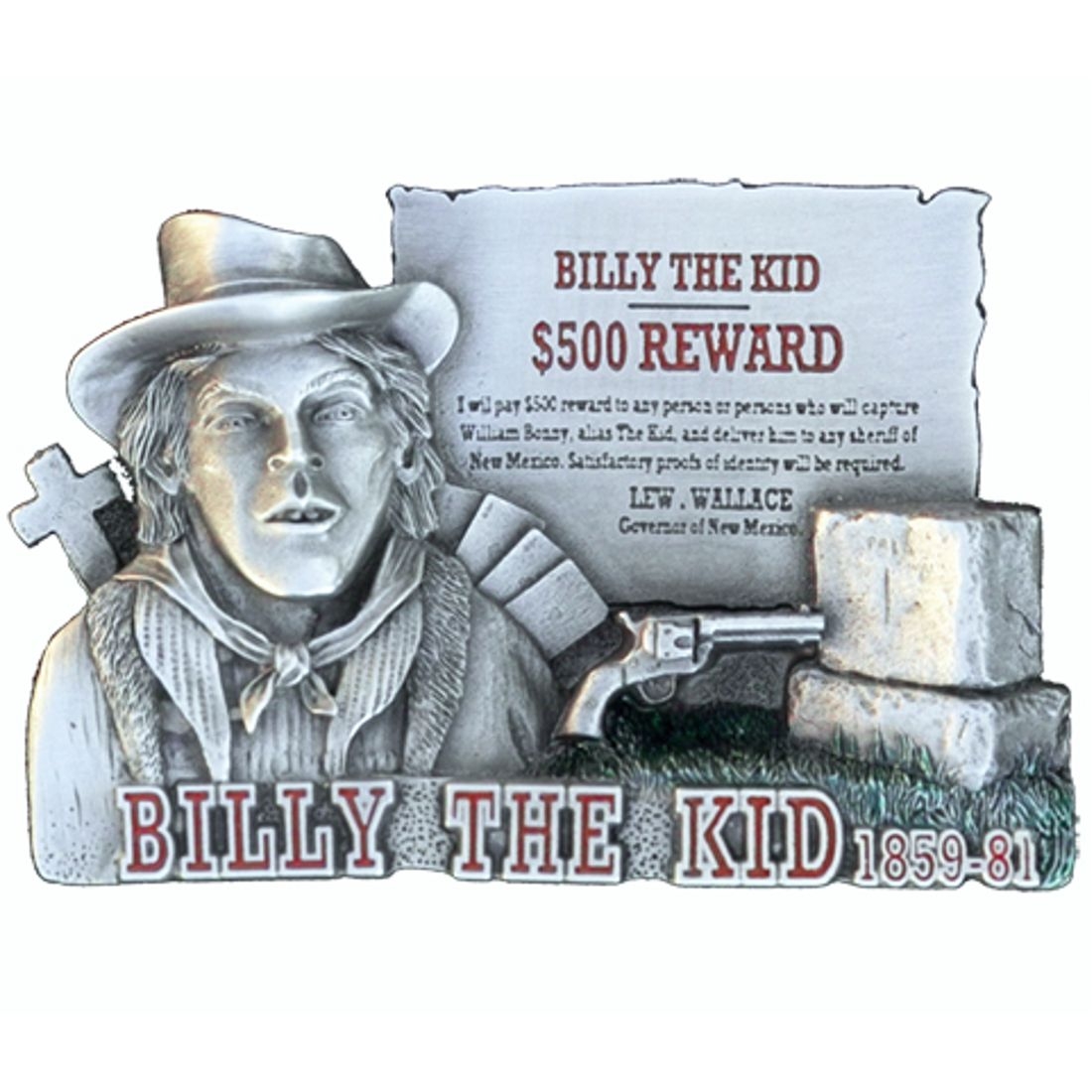 Gürtelschnalle - Billy The Kid