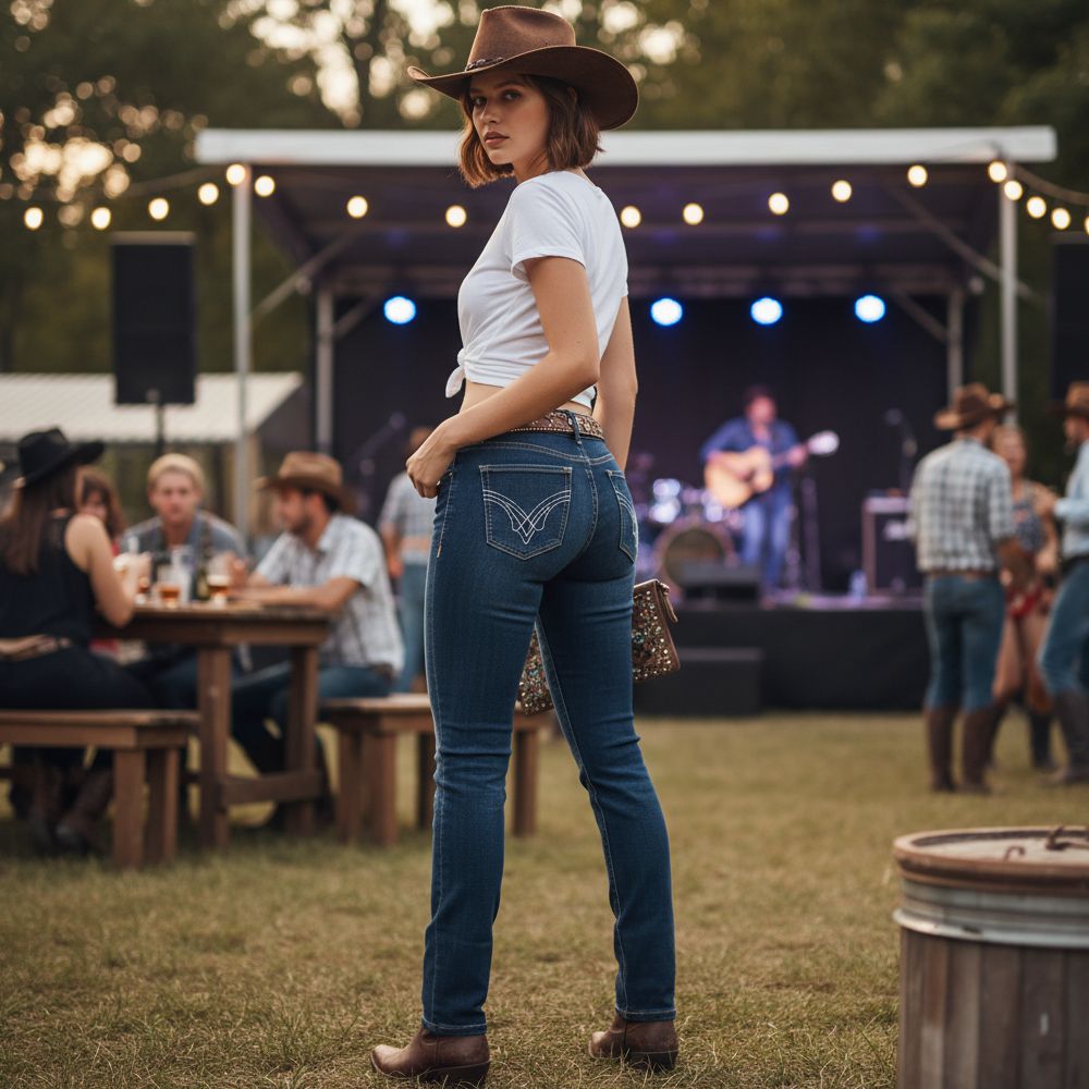 Western Damen-Jeans von Stars & Stripes - Kimberly