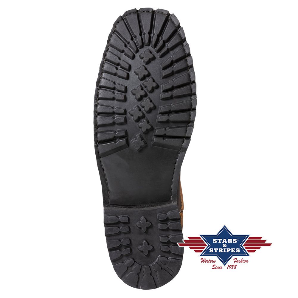 Stars & Stripes Worker Cowboystiefel - Old Jackson