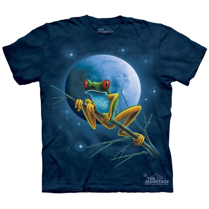 The Mountain Kinder T-Shirt Celestrial Frog