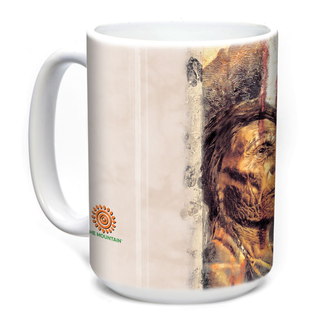 XXL-Tasse von The Mountain - When Colors Bleed