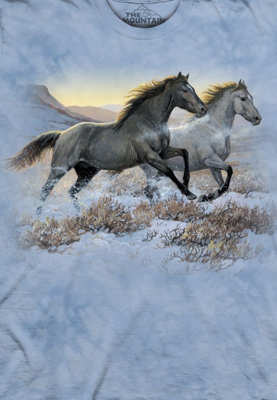 The Mountain T-Shirt - Running Free