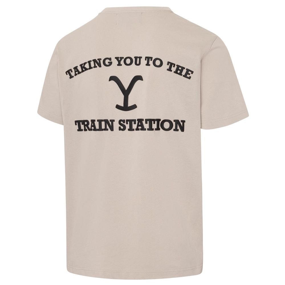 Western Unisex T-Shirt - Yellowstone Collection - Train Station