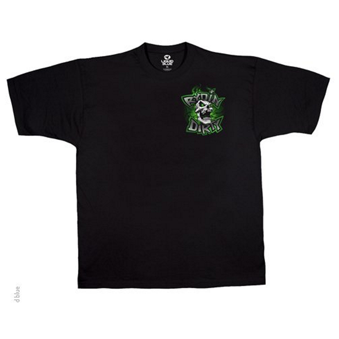 Liquid Blue T-Shirt - Biker - Rydin´ Dirty