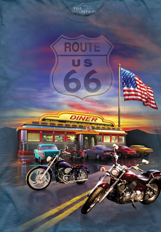 The Mountain T-Shirt - Route 66