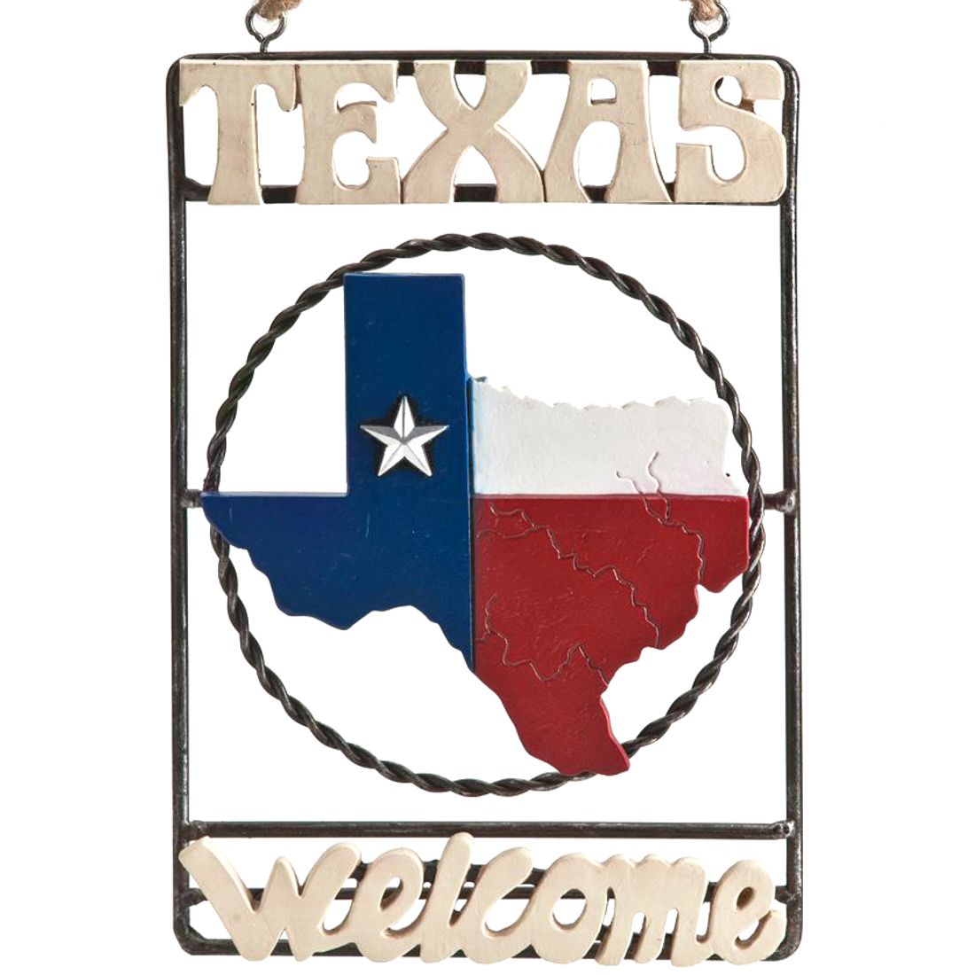 Western Wanddeko - Welcome To Texas