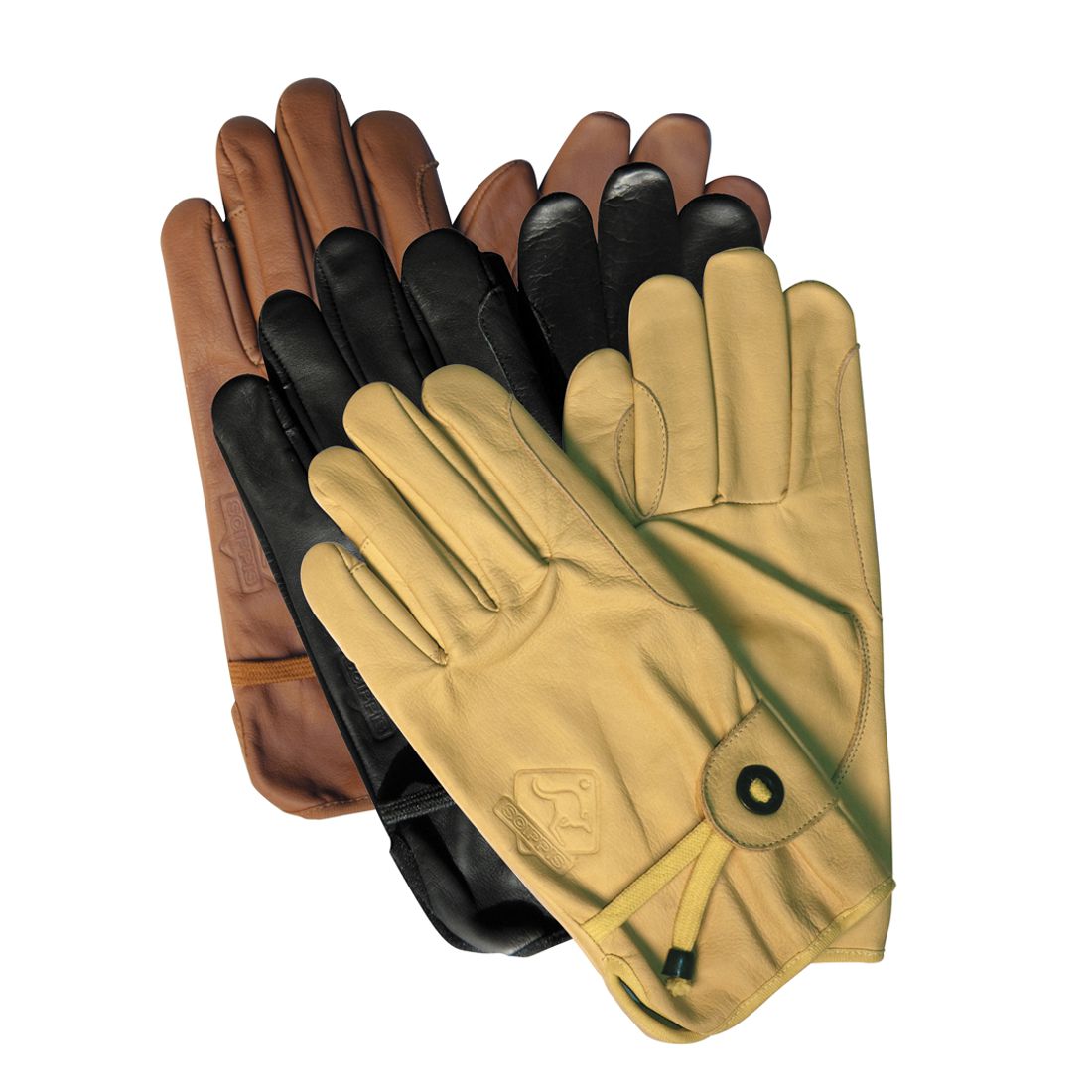 Lederhandschuhe - Scippis Adventure, Tan