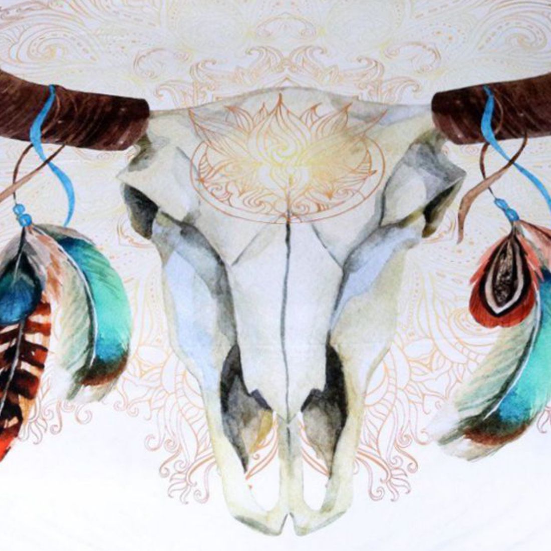 Premium Bettwäsche-Set - Spirit Dreams - Spirit Skull