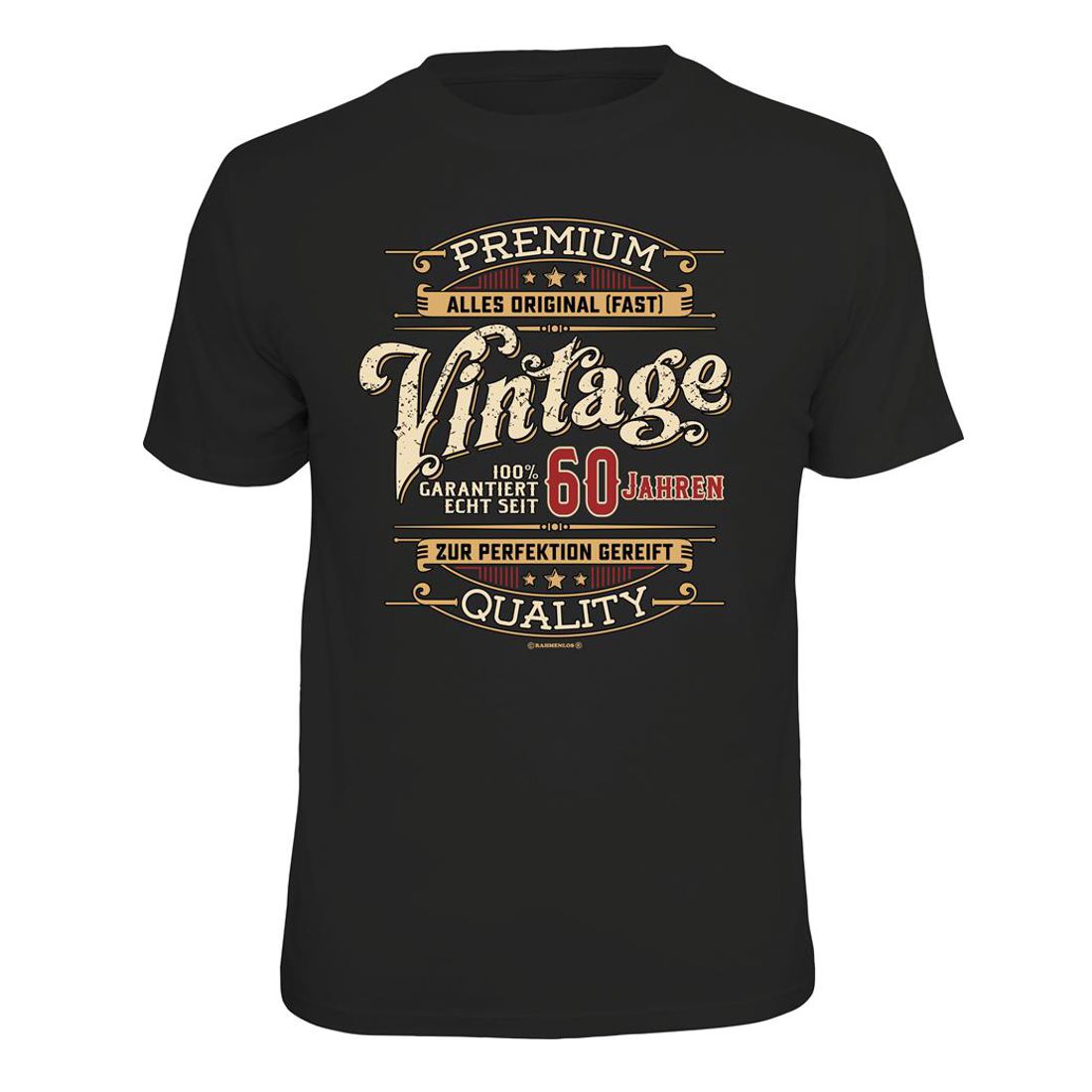 Fun T-Shirt - Geburtstag - Vintage - 60. Geburtstag