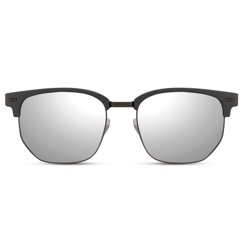 Verspiegelte Clubmaster Sonnenbrille - Dave
