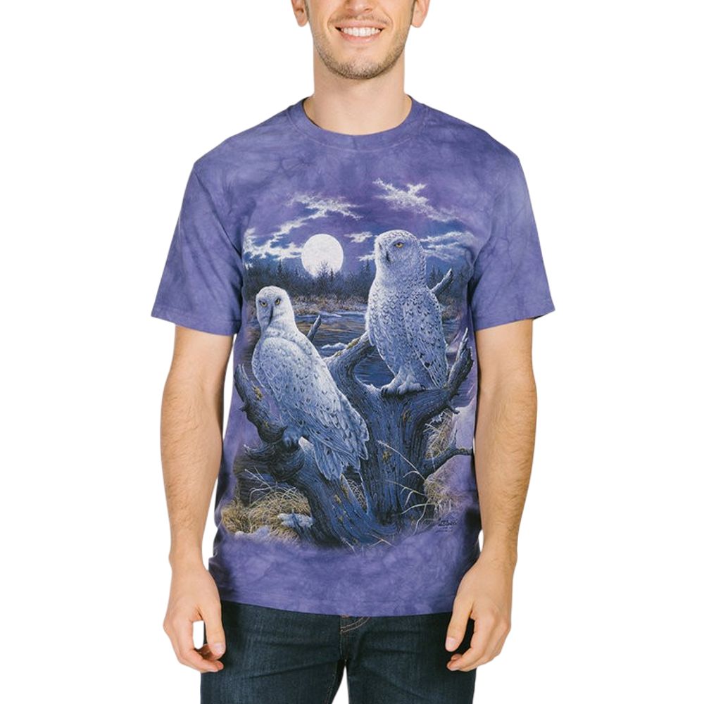 The Mountain T-Shirt - Snowy Owls
