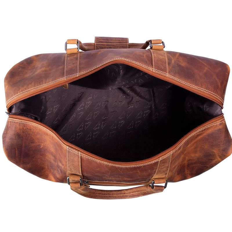 Coole Reisetasche aus Büffelleder 