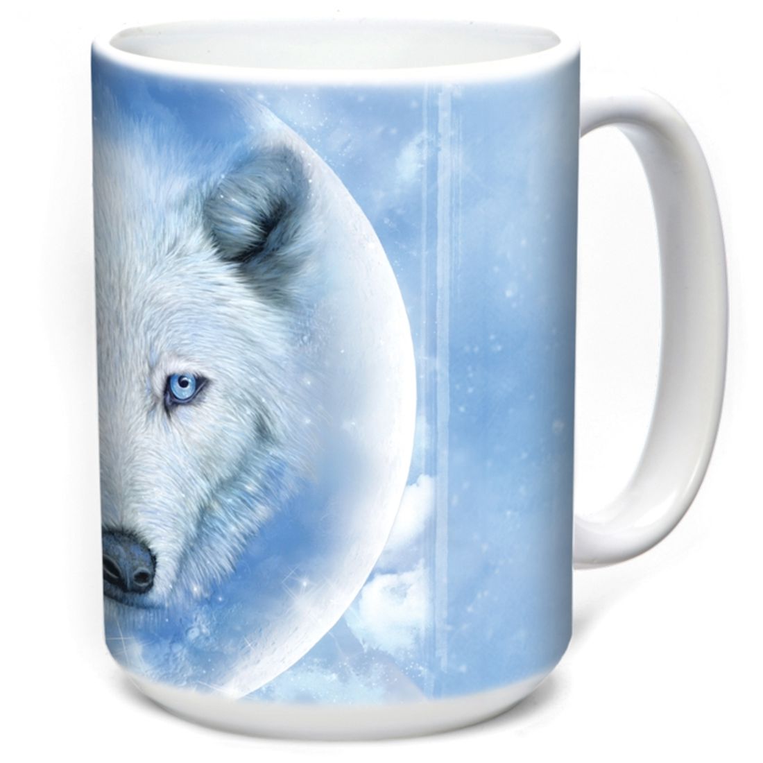 XXL-Tasse von The Mountain - White Wolf Moon