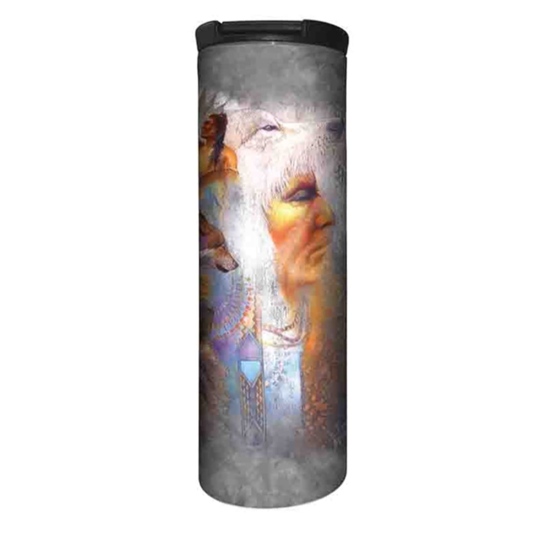 Barista Thermobecher aus Edelstahl -  Vision of the Wolf