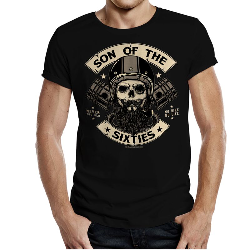 T-Shirt - Biker - Son Of The Sixties