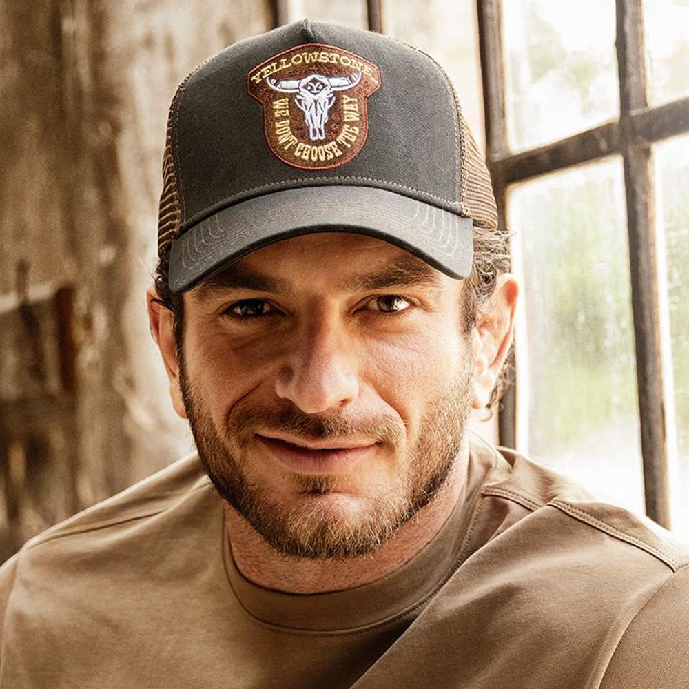 Western Mesh Basecap - Yellowstone Collection - Buffalo Totem