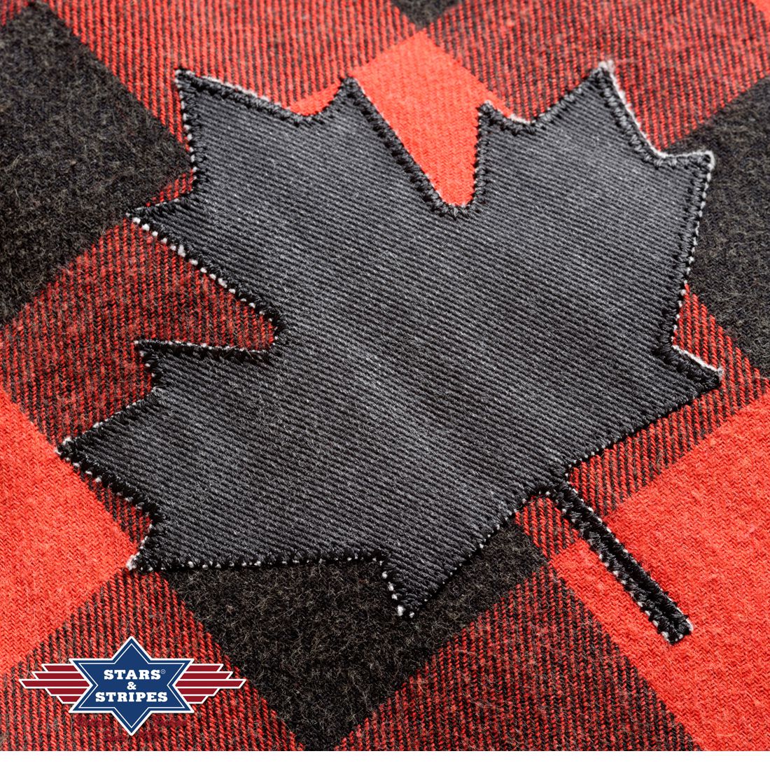 Westernhemd von Stars & Stripes - Lumberjack, Rot