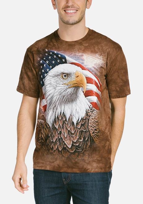The Mountain T-Shirt - Independence Eagle