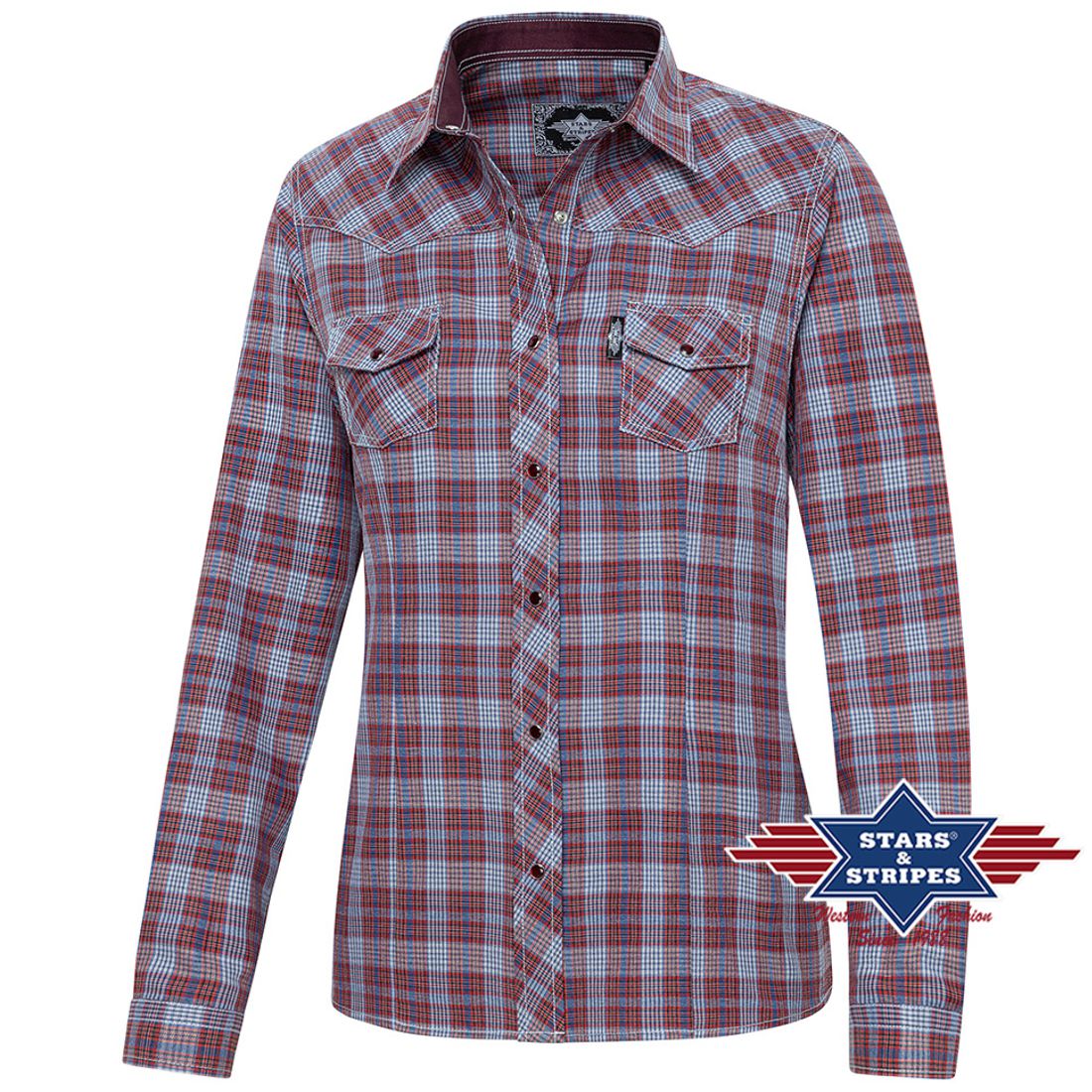 Reduziert - Westernbluse - Darleen, Größe XL
