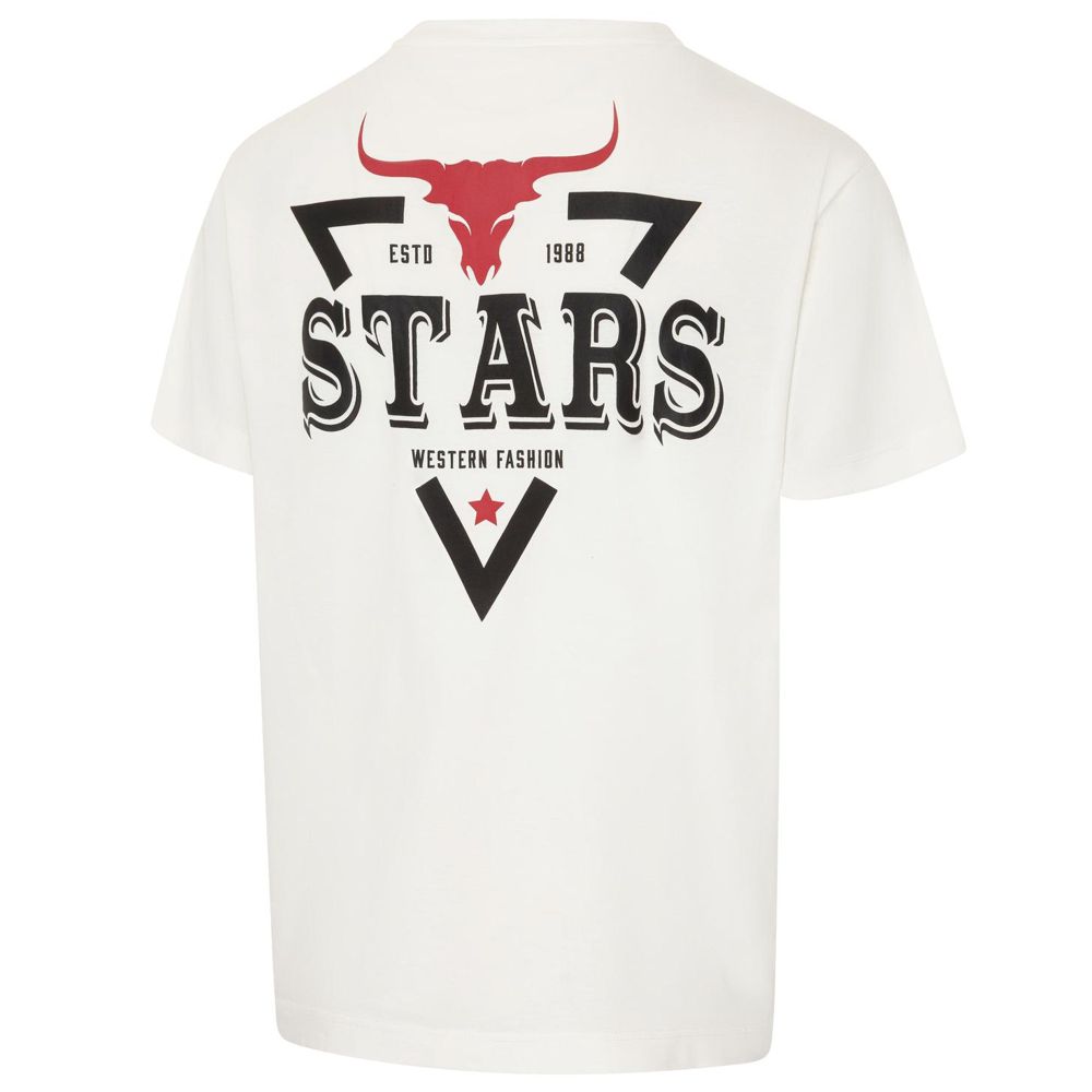Western Unisex T-Shirt - Stars Longhorn
